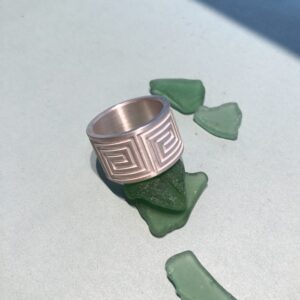 Ring Silber Mäander