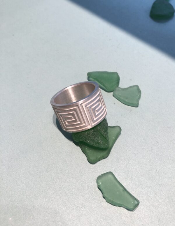 Ring Silber Mäander